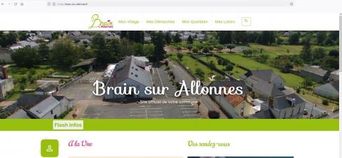 site internet commune brain sur allonnes