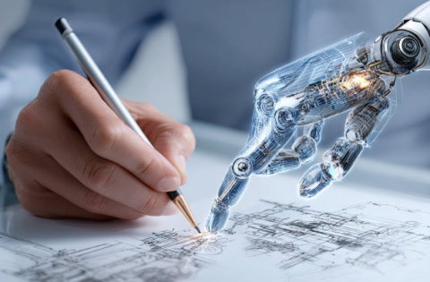 main humaine et robot