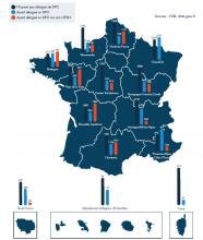 carte de France des désignations